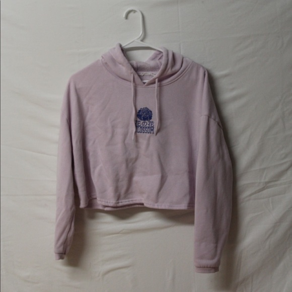 Blossom Cropped Hoodie - Picture 1 of 2